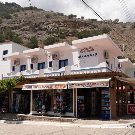 Giannis Rooms Agia Roumeli Exterior foto