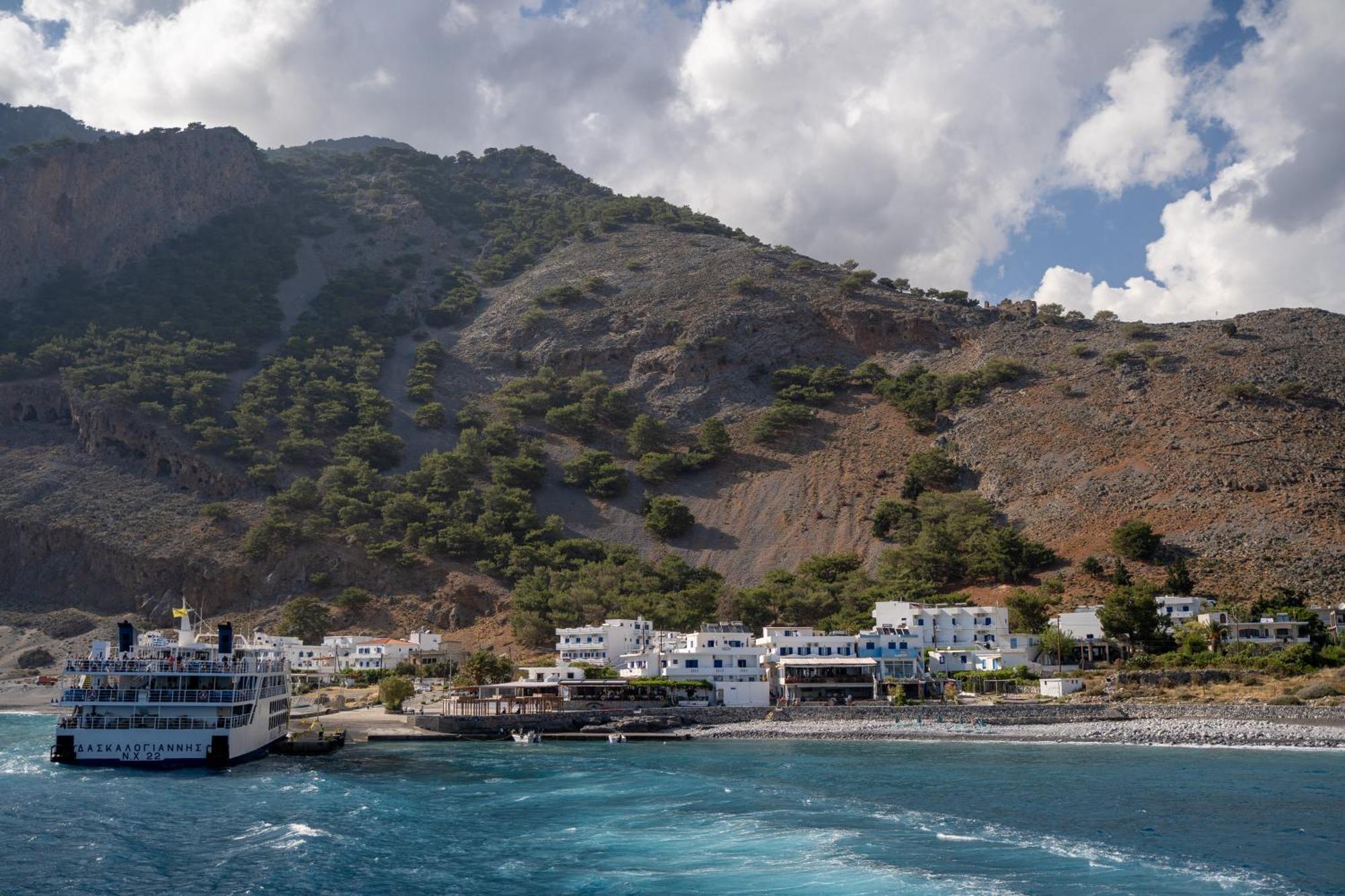 Giannis Rooms Agia Roumeli Exterior foto