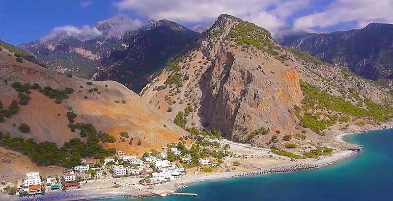 Giannis Rooms Agia Roumeli Exterior foto