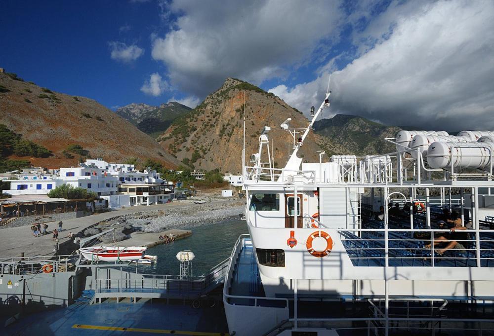 Giannis Rooms Agia Roumeli Exterior foto